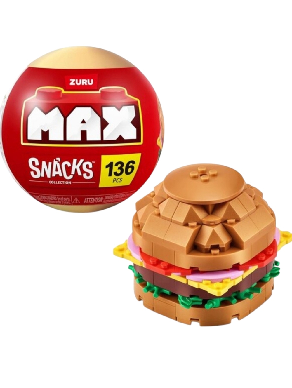 Snacks MAX Premium Snacks Series 1 Mystery Capsule Minis BURGER 136pcs SEALED